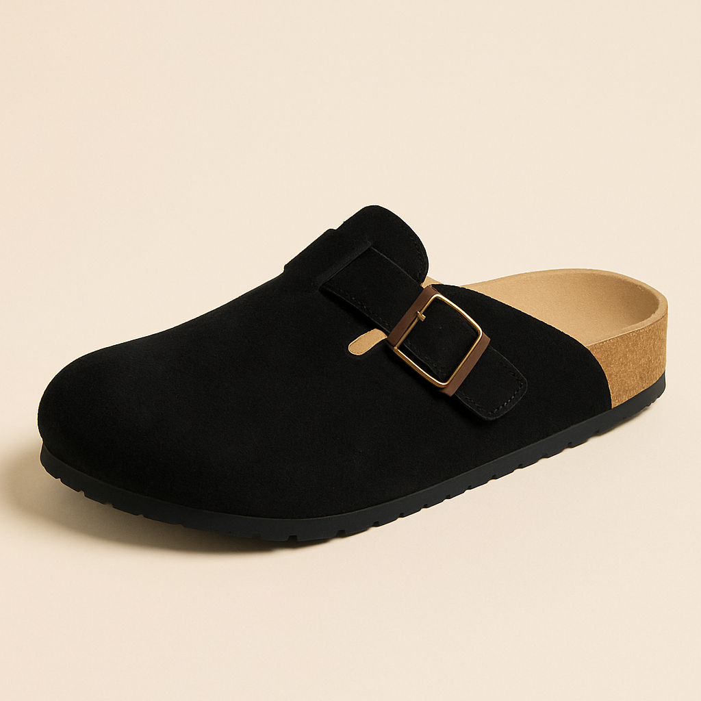 Averna Suede Clogs