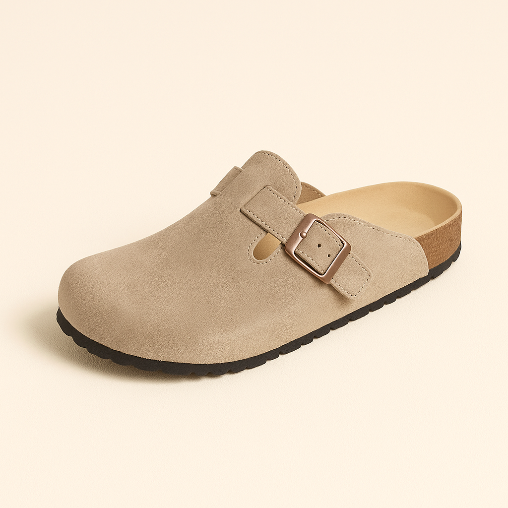 Averna Suede Clogs