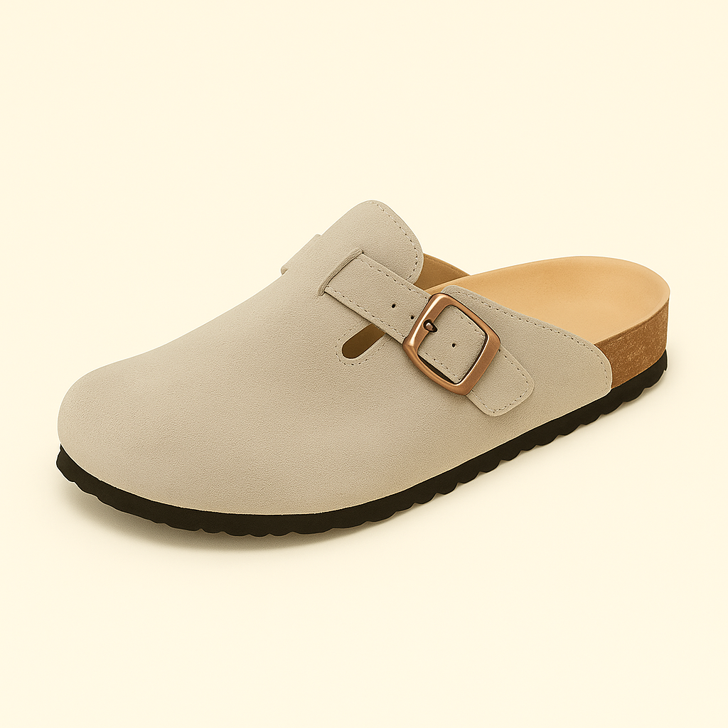 Averna Suede Clogs