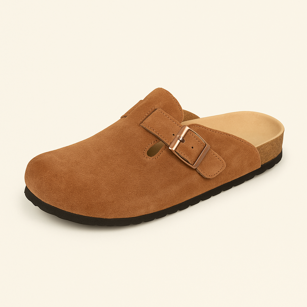 Averna Suede Clogs