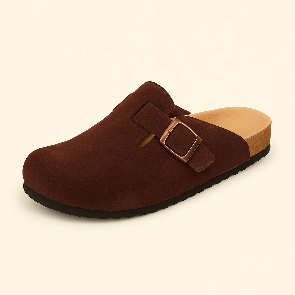 Averna Suede Clogs