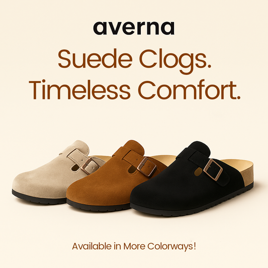 Averna Suede Clogs